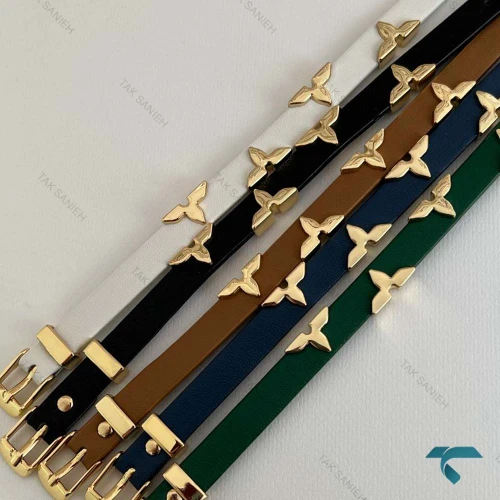 دستبند چرم ونکلیف VanCleef-8516-L