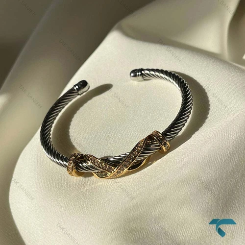 دستبند یورمن طرح بندی Yourman-8527-L