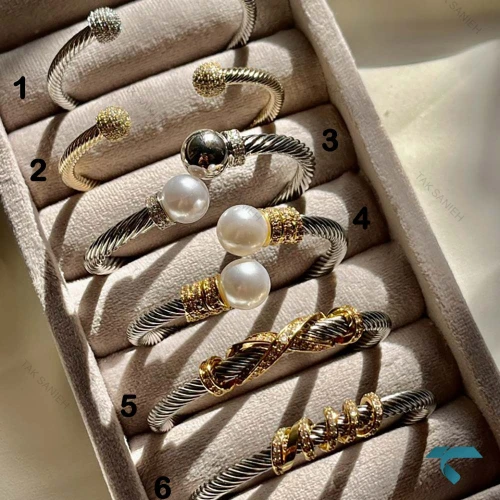 دستبند یورمن طرح بندی Yourman-8527-L