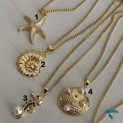 گردنبد طرح دریایی GhardanBand-8539-L