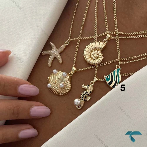 گردنبد طرح دریایی GhardanBand-8539-L