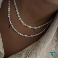 گردنبد خاویاری در  دو سایز GhardanBand-8541-L