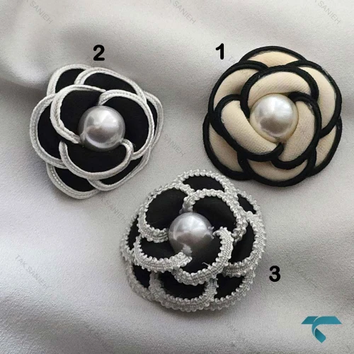 گلسینه شنل کرم و مشکی GolSineh-8906-L