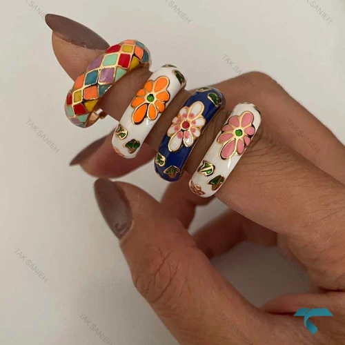 رینگ میناکاری Ring-8688-L