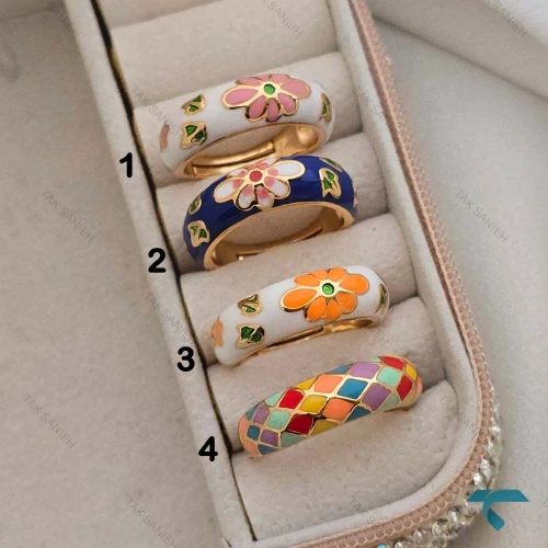 رینگ میناکاری Ring-8688-L