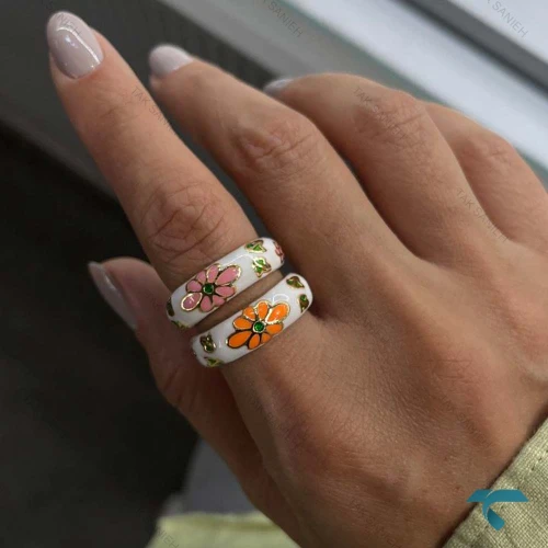 رینگ میناکاری Ring-8688-L
