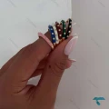 رینگ میناکاری نگین دار Ring-8689-L