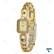ساعت سیتیزن زنانه طلایی بند کارتیری Citizen-8482-L