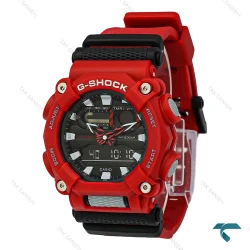 ساعت جیشاک GA-900 مردانه قرمز مشکی GShock-8434-G
