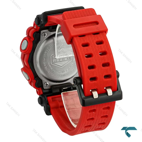 ساعت جیشاک GA-900 مردانه قرمز مشکی GShock-8434-G