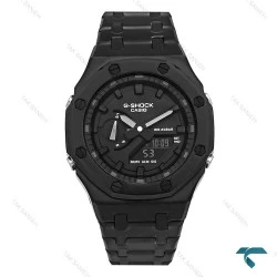 ساعت جیشاک GAB2100 مردانه فلزی فول مشکی GShock-8720-G