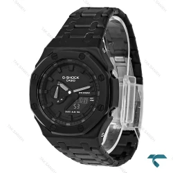ساعت جیشاک GAB2100 مردانه فلزی فول مشکی GShock-8720-G