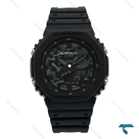 ساعت مچی GA2100 مردانه مشکی صفحه چریکی Casio-7324-G