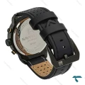 ساعت مردانه نیوی فورس NF9068 مشکی بندچرم ایندکس کرمی NaviForce-7334-G