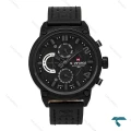 ساعت مچی مردانه نیوی فورس NF9068 بندچرمی فول مشکی NaviForce-7336-G