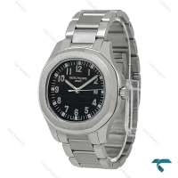 ساعت مردانه پتک فیلیپ آکوانا استیل صفحه مشکی Patek-7349-G