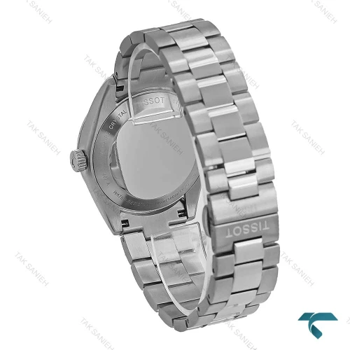 ساعت تیسوت Gentleman مردانه استیل صفحه سرمه ای Tissot-7353-G