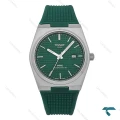 ساعت تیسوت مردانه PRX استیل بند رابر سبز Tissot-7354-G