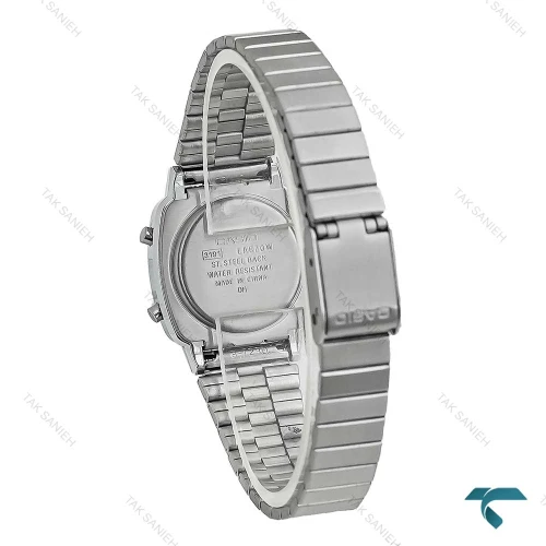 ساعت زنانه کاسیو LA670WA-7 نوستالژی سیلور صفحه طوسی Casio-2654-L