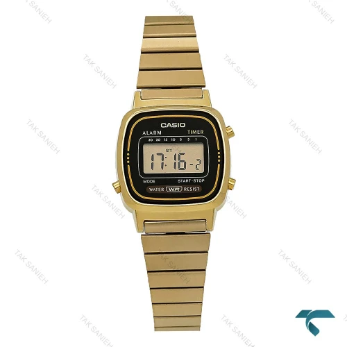 ساعت مچی زنانه کاسیو LA670WGA-1 نوستالژی طلایی Casio-2657-L