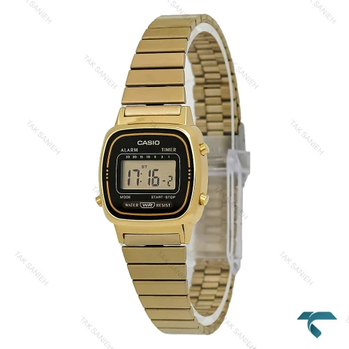 ساعت مچی زنانه کاسیو LA670WGA-1 نوستالژی طلایی Casio-2657-L