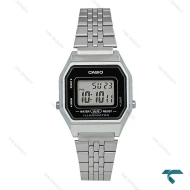 ساعت کاسیو LA680WA-1 زنانه نوستالژی سیلور Casio-2663-L
