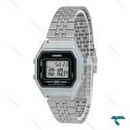 ساعت کاسیو LA680WA-1 زنانه نوستالژی سیلور Casio-2663-L