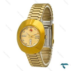 ساعت رادو تخم مرغی مردانه تمام طلایی Rado-7372-G