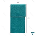 کیف ساعت مچی مسافرتی چرم سبزآبی TWB-SkyBlue-7361-U