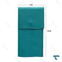 کیف ساعت مچی مسافرتی چرم سبزآبی TWB-SkyBlue-7361-U