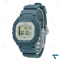ساعت کاسیو W-218H اورجینال مردانه نیلی Casio-7389-G