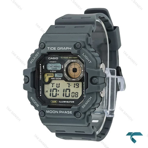 ساعت کاسیو WS-1700H-8AV مردانه طوسی Casio-7391-G