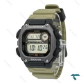 ساعت مردانه کاسیو  DW-291H مشکی سبز Casio-7398-G