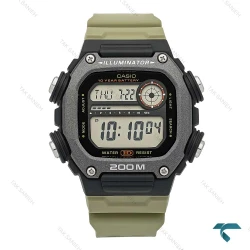 ساعت مردانه کاسیو  DW-291H مشکی سبز Casio-7398-G