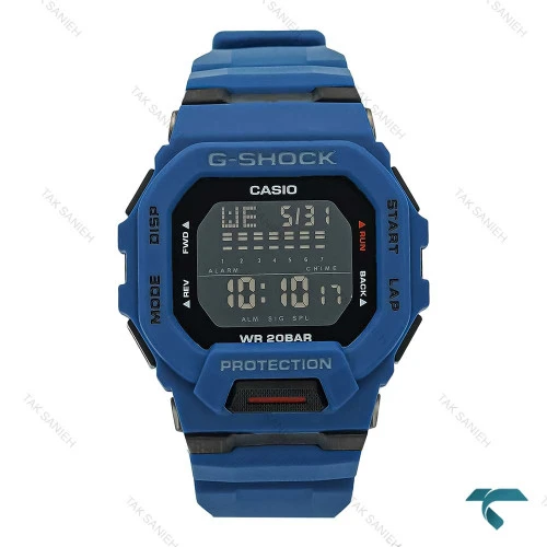 ساعت کاسیو جیشاک GB200 مردانه آبی Casio-7405-G