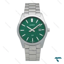 ساعت کاسیو MTP-VD03 مردانه سیلور صفحه سبز Casio-7431-G