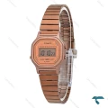 ساعت کاسیو نوستالژی LA-11WR زنانه رزگلد Casio-7435-L
