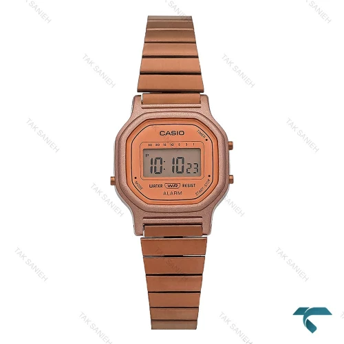 ساعت کاسیو نوستالژی LA-11WR زنانه رزگلد Casio-7435-L
