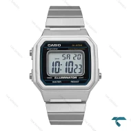 ساعت کاسیو نوستالژی B650W مردانه اصلی نقره ای  Casio-7436-G