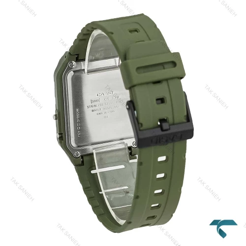 ساعت مچی کاسیو CA-53W ماشین حسابی زنانه مردانه سبز Casio-7438-U