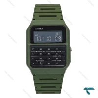 ساعت مچی کاسیو CA-53W ماشین حسابی زنانه مردانه سبز Casio-7438-U