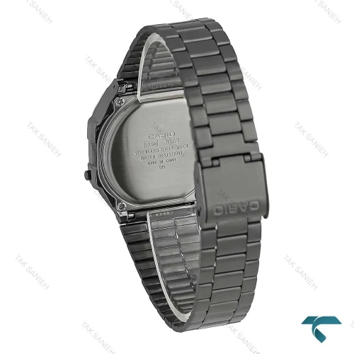 ساعت کاسیو نوستالژی A168 مردانه دودی Casio-7381-G