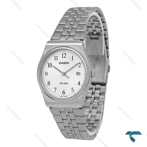 ساعت کاسیو MTP-B145D-7BV مردانه سیلور صفحه سفید Casio-7454-U
