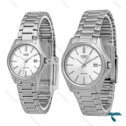 ساعت ست کاسیو 1183 اصل نقره ای  Casio-7461-S