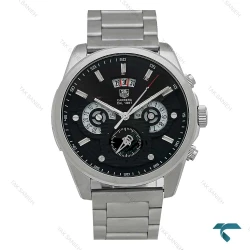 ساعت مچی مردانه تگ هویر کررا CR7 استیل صفحه مشکی Tag-7491-G