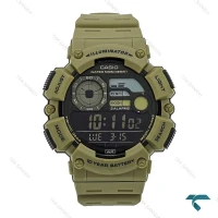 ساعت کاسیو WS-1500H-5BV خاکی Casio-7497-G