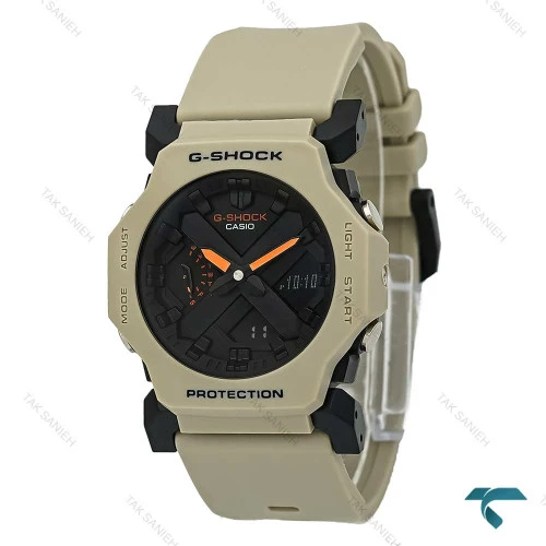 ساعت کاسیو جی شاک GA2300 کرمی Casio-7498-U