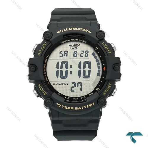 ساعت مچی کاسیو AE-1500WH اورجینال زغالی Casio-7500-G