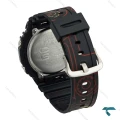 ساعت مردانه جیشاک GA2100 مشکی بند طرح دار Casio-7502-G