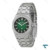 ساعت AP زنانه استیل صفحه سبز مشکی AP-7517-L